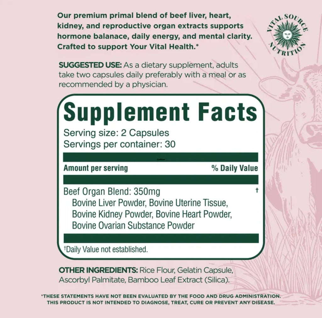 Vital Source Nutrition-BiFi - Primal Health Blend Capsules 