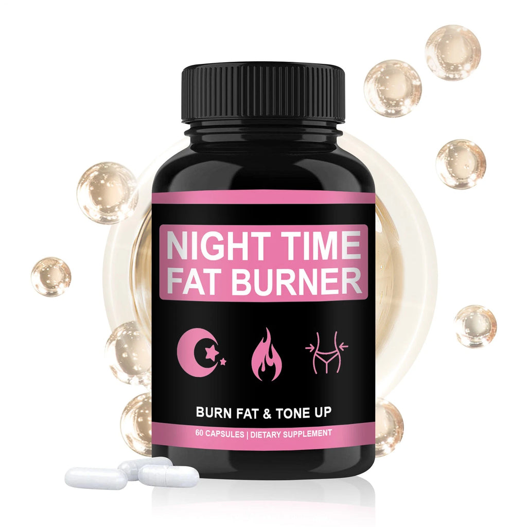 Night Formula Fat Burner Health and Wellness Night Capsules for Women Premium Support Supplement 1pcs