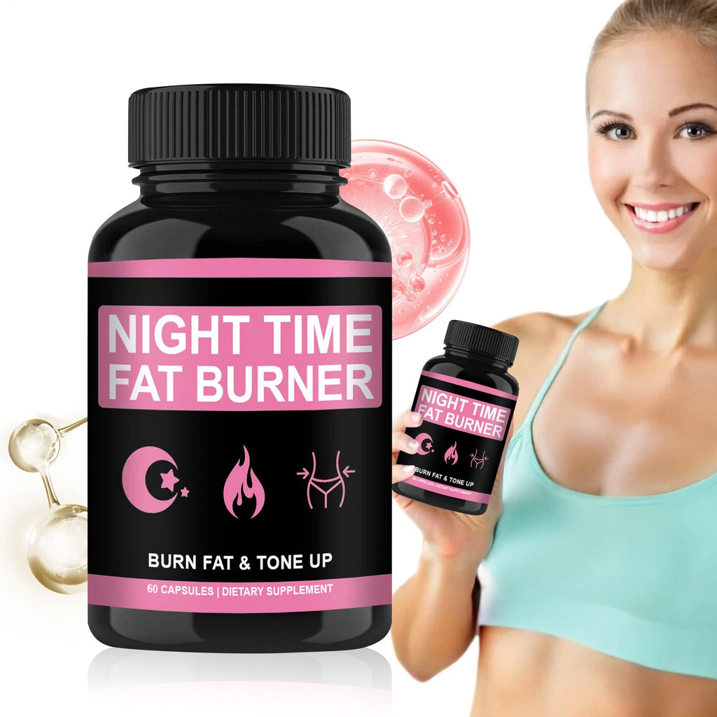 Night Formula Fat Burner Health and Wellness Night Capsules for Women Premium Support Supplement 1pcs
