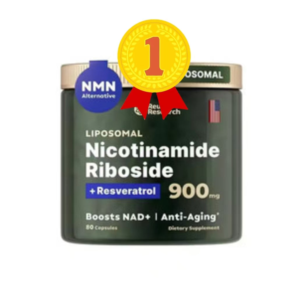 NMN Supplement Alternative - Liposomal NAD w/Resveratrol - High Purity NAD Supplement for Anti-Aging, Energy, Focus 